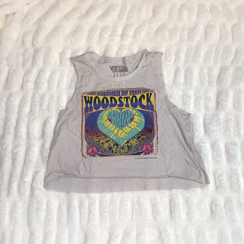 Woodstock sleeveless shirt